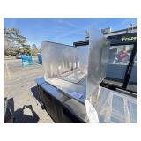 LOT - S/S GLASS RACK HOLDER W/ HIGH WALLS