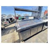 ARCTIC AIR 72' MEGATOP PREP COOLER W/ OVERSHELF