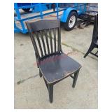 LOT - (20) SOLID WOOD DINING CHAIRS