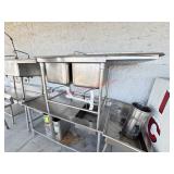 2 COMPARTMENT SINK - RIGHT DRAIN - 60'