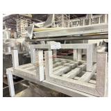 LOT - (3) SMALL DUNNAGE RACKS