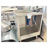 S/S BACK BAR GLASS RACK HOLDER W/ DRAIN