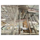 S/S FILLER TABLE - 12' WIDE, 30' DEEP, 36' HIGH