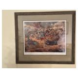 'REBEL YELL' FRAMED ART - DON TROIANI