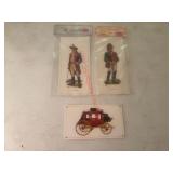 (3) SMALL ART PIECES