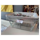 LOT - CHAFING FRAMES, FUEL, ALUMINUM PANS
