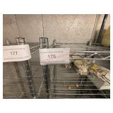 CHROME SHELF SET - 18 X 18