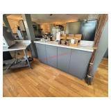 CUSTOM SERVICE ISLAND W/ STORAGE