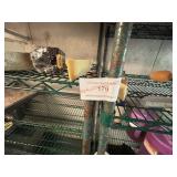 (2) WIRE SHELVES - RUSTED