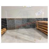 (2) LEXAN DIVIDERS / BREATH GUARDS