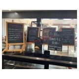 LOT - ASSORTED A-FRAME SIGNS