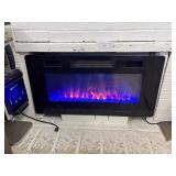 ELECTRIC FIREPLACE W/ HEAT