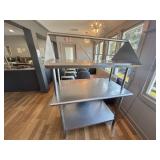 48' DISH SORTING TABLE W/ RACK