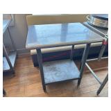 S/S PREP TABLE - 30 X 24