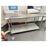 72 X 30 S/S PREP TABLE
