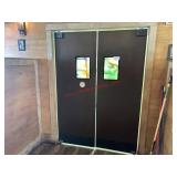 NICE!!!  (2) ELIASON SWING DOORS