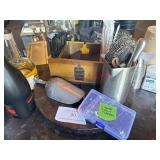 'LAZY SUSAN' W/ CONTENTS