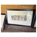(1) SIGNED & NUMBERED ART - CORKSCREWS