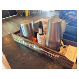 LOT - BAR STUFF W/ S/S TINS