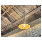 (2) HANGING LIGHTS - BUYER TO REMOVE