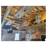 (6) METAL LIGHT FIXTURES