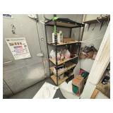 METAL SHELF SET - NO CONTENTS