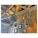 (4) FUNKY-COOL HANGING LIGHTS - BUYER TO REMOVE