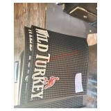 LOT - (3) 'WILD TURKEY' SQUARE BAR MATS - NEW