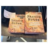 'RANSOME NOTES' GAME  W/ EXPANSION PACK