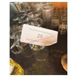 LOT - ASSORTED GLASSWARE