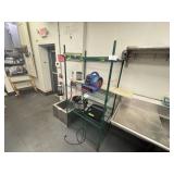 36 X 24 X 74 EPOXY SHELF SET