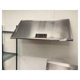 42' S/S SLANTED DISH RACK