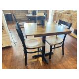 LOT - (2) 24 X 30 DINING TABLE