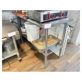 S/S PREP TABLE - 24 X 50