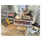 WINCO DUAL PANINI PRESS - GROOVED