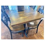 LOT - (2) 24 X 30 DINING TABLE