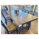 WOODEN DINING TABLE - 40 X 66
