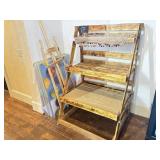 CUSTOM - WOODEN MERCHANDISING SHELF