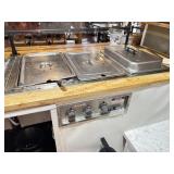 WELLS 3 WELL STEAM TABLE - DROP IN