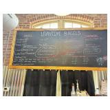 CUSTOM CHALK BOARD SIGN