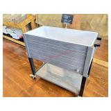 MOBILE DRINK COOLER W/ WHEELS