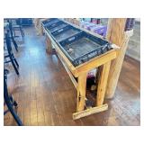 CUSTOM WOODEN DISPLAY STAND