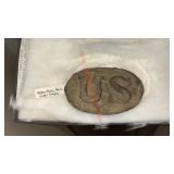 'ARROW HOOK;' US BELT BUCKLE - DUG @ GETTYSBURG