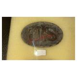 US BELT PLATE - PUPPY PAW HOOKS