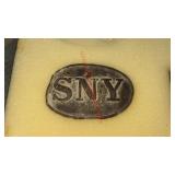 STATE OF NY - SNY BELT PLATE - PUPPY PAW HOOKS