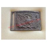 EAGLE SWORD BELT PLATE - APPLIED WREATH ORDINANCE