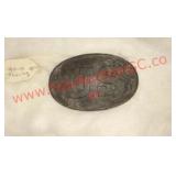 US PLATE W/ HOOKS - GETTYSBURG