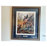 'UNION STANDARD BEARER' - DON TROIANI - FRAMED PRI
