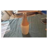 EARTHWARE BEER BOTTLE - 2 TONE