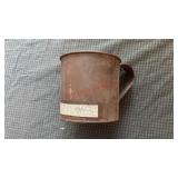 TIN CUP - 10TH NY VOLUNTEERS - ZOUAVES